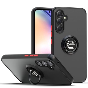 Etui Exoguard O-Ring - Samsung Galaxy A35 5g - Black / Red