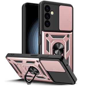 Etui Exoguard Camshield - Samsung Galaxy A15 - Rose