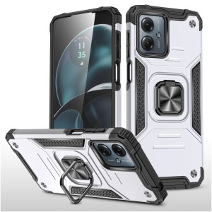 Etui Exoguard Qring - Motorola Moto G54 5g / G54 5g Power Edition - Silver