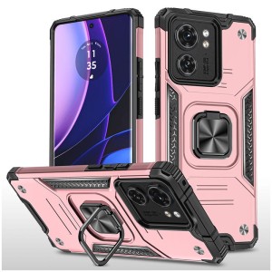 Etui Exoguard Qring - Motorola Edge 40 - Rose