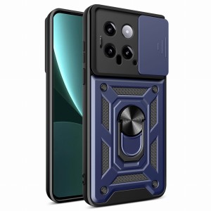 Etui Exoguard Camshield - Xiaomi 14 5g - Blue