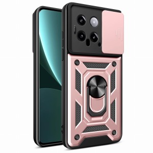 Etui Exoguard Camshield - Xiaomi 14 5g - Rose