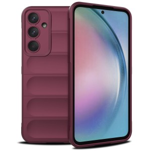 Etui Exoguard Magic Cover - Samsung Galaxy A35 5g - Dark Red