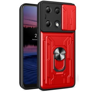 Etui Exoguard Cardshield - Xiaomi Redmi Note 13 Pro (4g) / Poco M6 Pro (4g) - Red