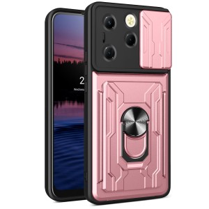 Etui Exoguard Cardshield - Infinix Hot 40 / Infinix Hot 40 Pro - Rose