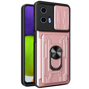 Etui Exoguard Cardshield - Motorola Moto G34 - Rose