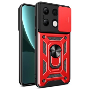Etui Exoguard Camshield - Xiaomi Redmi Note 13 (4g) - Red