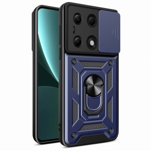Etui Exoguard Camshield - Xiaomi Redmi Note 13 Pro (4g) / Poco M6 Pro (4g) - Blue
