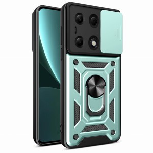 Etui Exoguard Camshield - Xiaomi Redmi Note 13 Pro (4g) / Poco M6 Pro (4g) - Green
