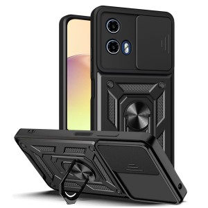 Etui Exoguard Camshield - Motorola Moto G04 / G24 - Black