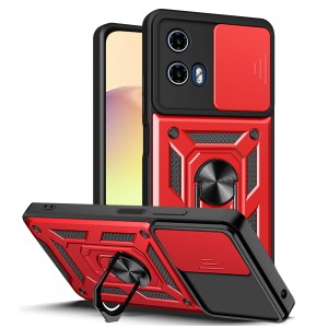 Etui Exoguard Camshield - Motorola Moto G04 / G24 - Red