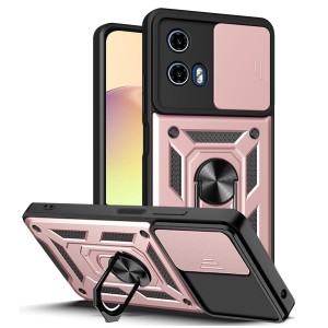 Etui Exoguard Camshield - Motorola Moto G04 / G24 - Rose