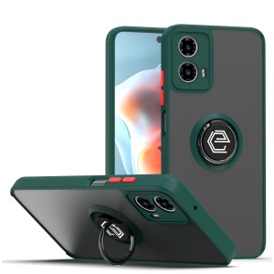 Etui Exoguard O-Ring - Motorola Moto G34 - Dark Green