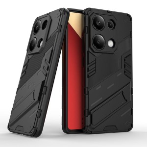 Etui Exoguard Bibercas - Xiaomi Redmi Note 13 Pro (4g) / Poco M6 Pro (4g) - Black