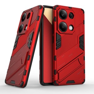 Etui Exoguard Bibercas - Xiaomi Redmi Note 13 Pro (4g) / Poco M6 Pro (4g) - Red