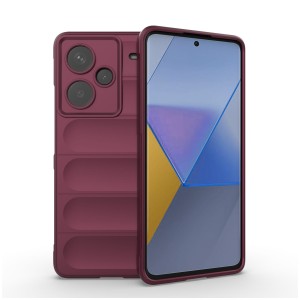 Etui Exoguard Magic Cover -  Xiaomi Redmi Note 13 Pro Plus 5g - Dark Red
