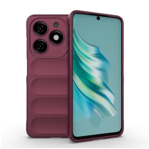 Etui Exoguard Magic Cover - Tecno Spark 20 - Dark Red