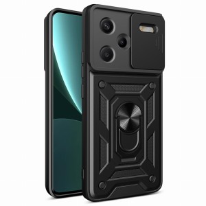 Etui Exoguard Camshield - Xiaomi Redmi Note 13 Pro Plus 5g - Black