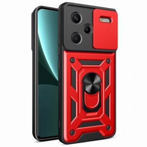 Etui Exoguard Camshield - Xiaomi Redmi Note 13 Pro Plus 5g - Red