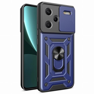 Etui Exoguard Camshield - Xiaomi Redmi Note 13 Pro Plus 5g - Blue