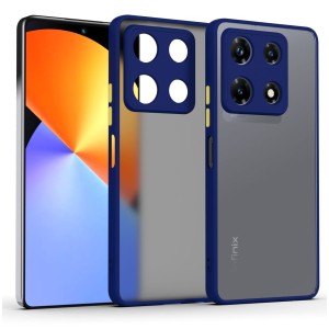 Etui Exoguard Mat - Infinix Note 30 Pro (4g) - Dark Blue