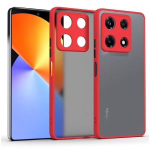 Etui Exoguard Mat - Infinix Note 30 Pro (4g) - Red
