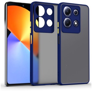 Etui Exoguard Mat - Infinix Note 30 (4g) - Dark Blue