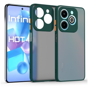 Etui Exoguard Mat - Infinix Hot 40i / Infinix Smart 8 - Dark Green