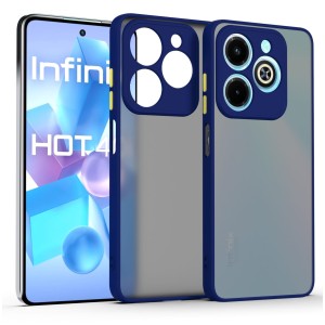 Etui Exoguard Mat - Infinix Hot 40i / Infinix Smart 8 - Dark Blue