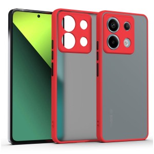 Etui Exoguard Mat - Xiaomi Redmi Note 13 Pro 5g / Poco X6 5g - Red