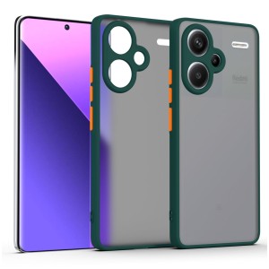 Etui Exoguard Mat - Xiaomi Redmi Note 13 Pro Plus 5g - Dark Green