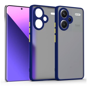 Etui Exoguard Mat - Xiaomi Redmi Note 13 Pro Plus 5g - Dark Blue