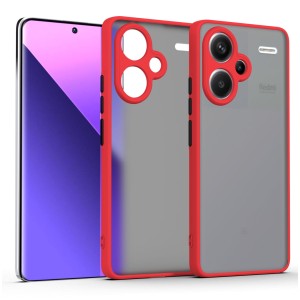 Etui Exoguard Mat - Xiaomi Redmi Note 13 Pro Plus 5g - Red