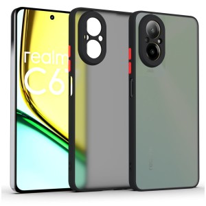 Etui Exoguard Mat - Realme C67 - Black