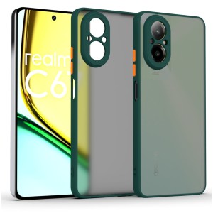 Etui Exoguard Mat - Realme C67 - Dark Green