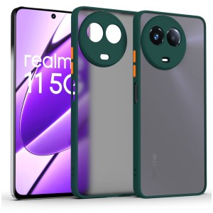 Etui Exoguard Mat - Realme 11 5g - Dark Green