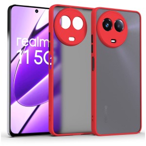 Etui Exoguard Mat - Realme 11 5g - Red