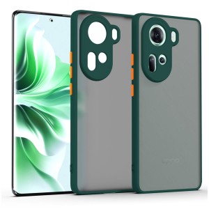 Etui Exoguard Mat - Oppo Reno 11 5g - Dark Green