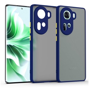 Etui Exoguard Mat - Oppo Reno 11 5g - Dark Blue