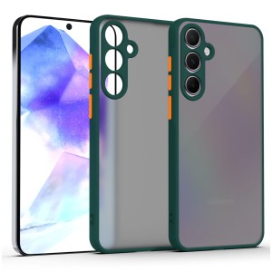 Etui Exoguard Mat - Samsung Galaxy A35 5g - Dark Green