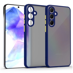 Etui Exoguard Mat - Samsung Galaxy A35 5g - Dark Blue