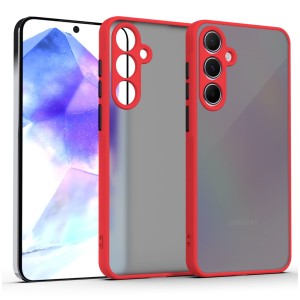 Etui Exoguard Mat - Samsung Galaxy A35 5g - Red