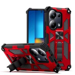 Etui Exoguard Military -  Xiaomi Redmi Note 13 Pro (4g) / Poco M6 Pro (4g) - Red