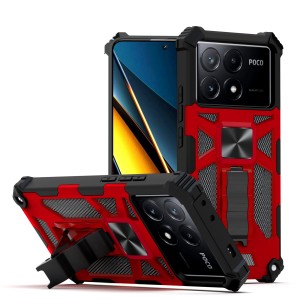 Etui Exoguard Military -  Xiaomi Poco X6 Pro 5g - Red