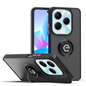 Etui Exoguard O-Ring - Infinix Hot 40 / Infinix Hot 40 Pro / Tecno Spark 20 Pro - Black / Red