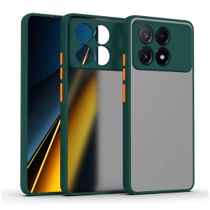 Etui Exoguard Mat - Xiaomi Poco X6 Pro 5g - Dark Green