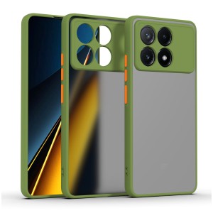 Etui Exoguard Mat - Xiaomi Poco X6 Pro 5g - Green