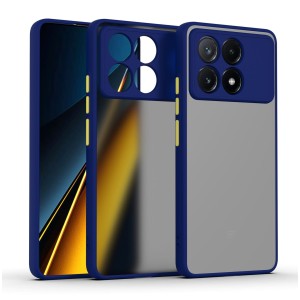 Etui Exoguard Mat - Xiaomi Poco X6 Pro 5g - Dark Blue