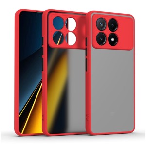 Etui Exoguard Mat - Xiaomi Poco X6 Pro 5g  - Red
