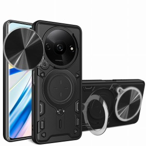 Etui Exoguard Ringshield - Xiaomi Redmi A3 - Black